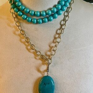 Heidi Daus "Loop Back Around" Transformable Charm Necklace. NWOT